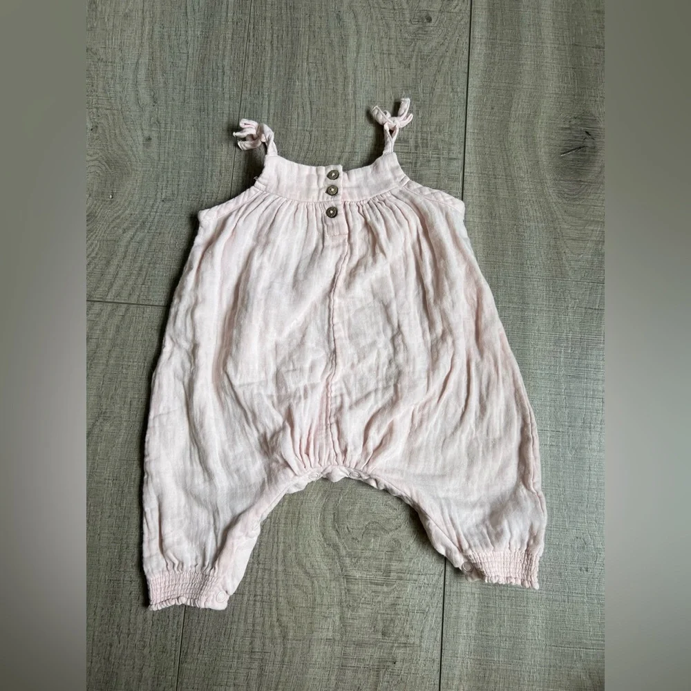 Next Light Pink Kids Romper